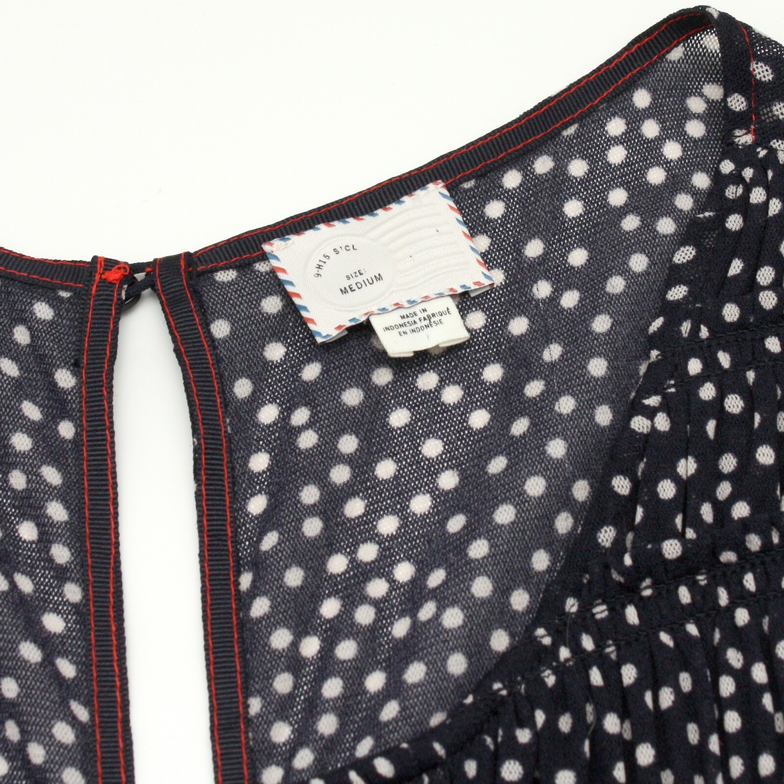 Anthropologie Postage Stamp Polka Dot Sleeveless Dres… Gem