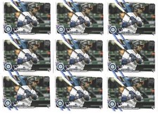TAYLOR TRAMMELL LOT OF (22) 2021 TOPPS UPDATE SERIES BASE ROOKIE DEBUT RC #US277