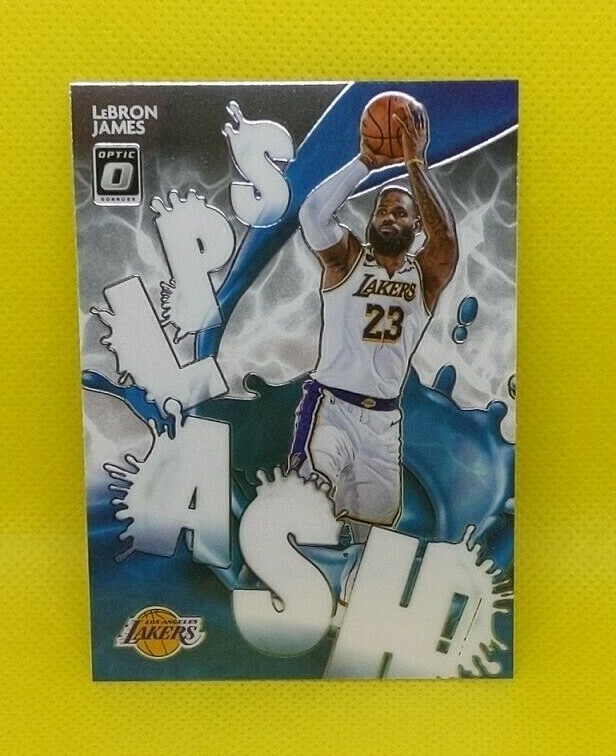 LEBRON JAMES 2020-21 Panini DONRUSS OPTIC Splash #13 Los Angeles Lakers NEW