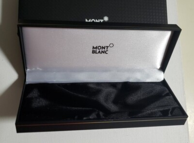 Montblanc Box - Pen Box and Warranty / Service book - NEW | eBay