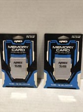 2 KMD 1 Mb Memory Cards Sony Playstation 1, PS1 - Sealed