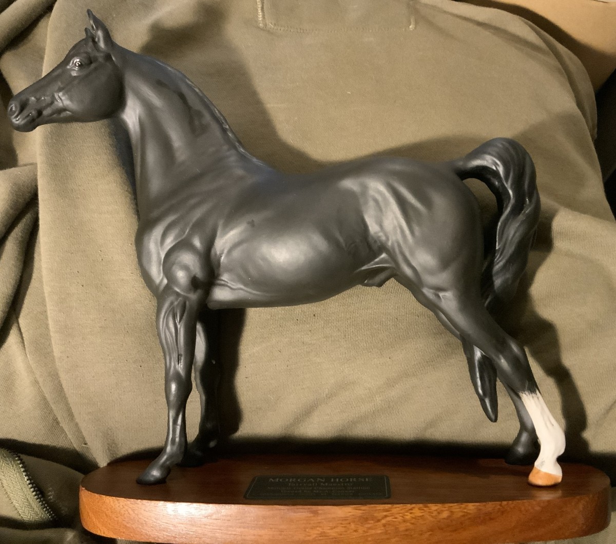 Rare Beswick Morgan Horse 'Tarryall Maestro' Matt Black