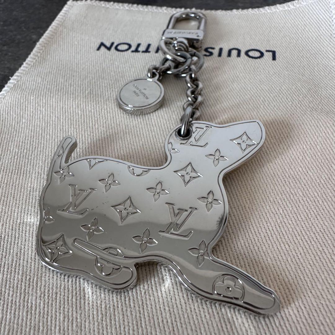 Louis Vuitton M00747 Key Chain Bag Charm Dog Tennis Ball Japan