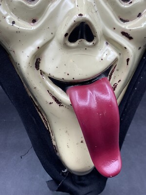 Masque Scream En Latex - Pour Halloween, Cosplay, Maisons Hantées - Respirant, Vision Large, Taille Unique - 7