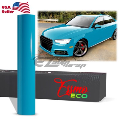 4''x8'' Sample PPF Paint Protection Film Gloss Miami Blue Invisible Scratch Shield