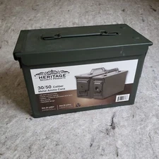 Heritage Security Products 30/50 Caliber Metal Ammo NEW 1 case stackable