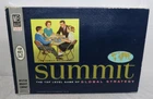 Vintage 1962 Board Game Summit Global Strategy Milton Bradley Complete Scarce