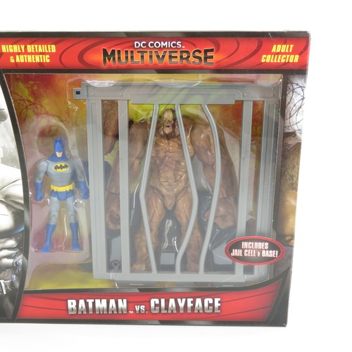DC Multiverse BATMAN vs SOLOMON GRUNDY Jail Cell Figure Set & Batman VS Clayface - Picture 4 of 16