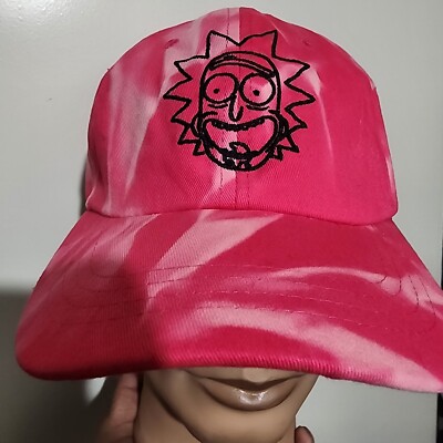 Primitive x Rick and Morty Rick Tie Dye Strapback Hat Adjustable Cap