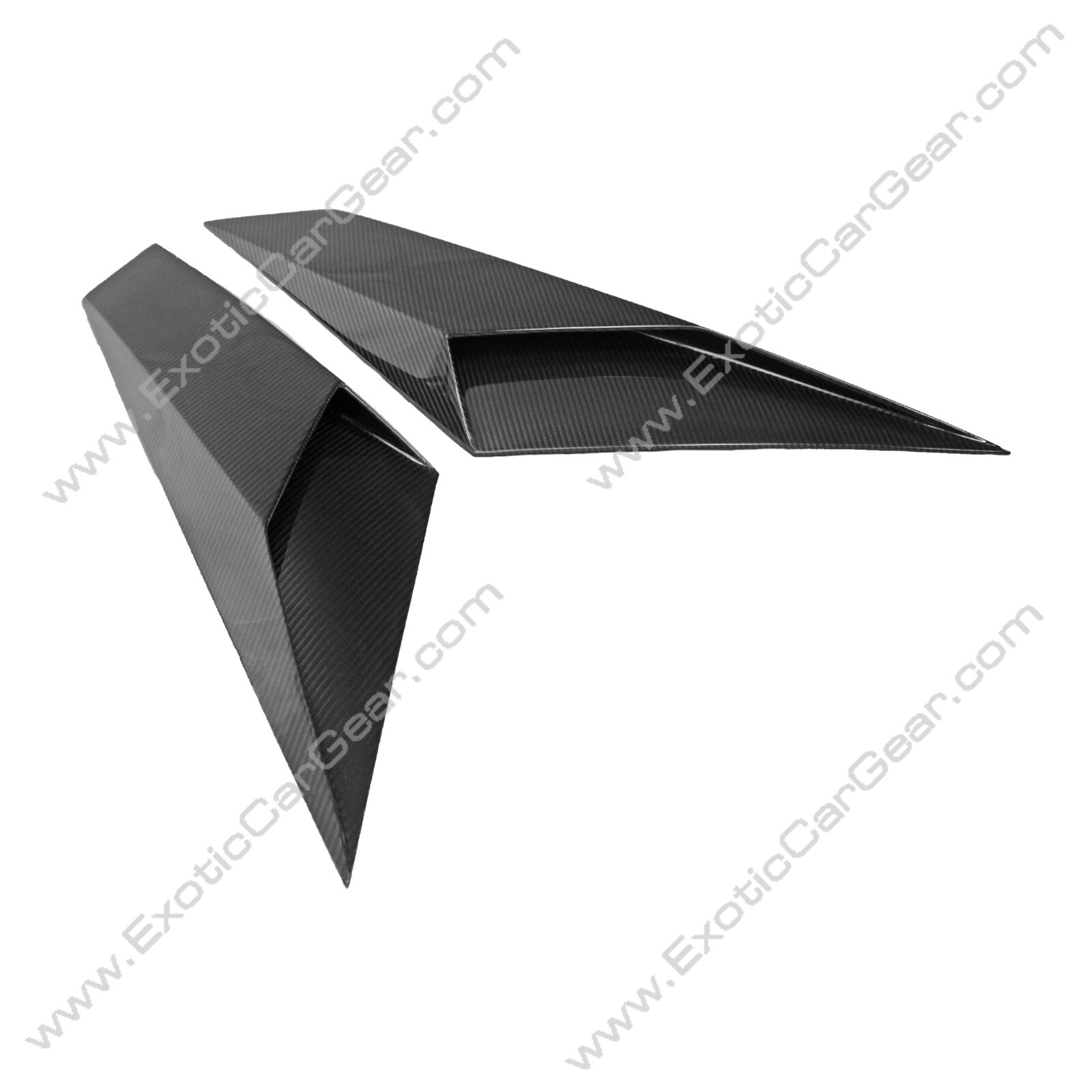 Lamborghini Aventador Carbon Fiber SV Style Large Engine Intake Panels