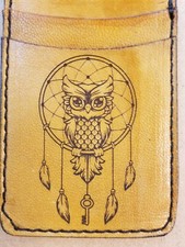 LEATHER Slim Pocket Wallet Front Minimalist Secure Credit Card Holder PYTHON new