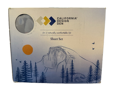California Design Den Luxury QUEEN Sheets Set-Buttery Soft 800 Thread Count-BLUE