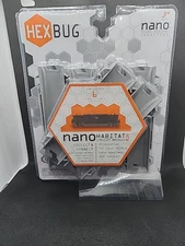 Hex Bug Nano Specimen Habitat Straight Bridges 6 Easy Connect Pieces, NEW Hexbug