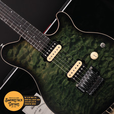 Ernie Ball Music Man 2019 BFR Axis Predator Green Quilt | Limited Edition | MINT
