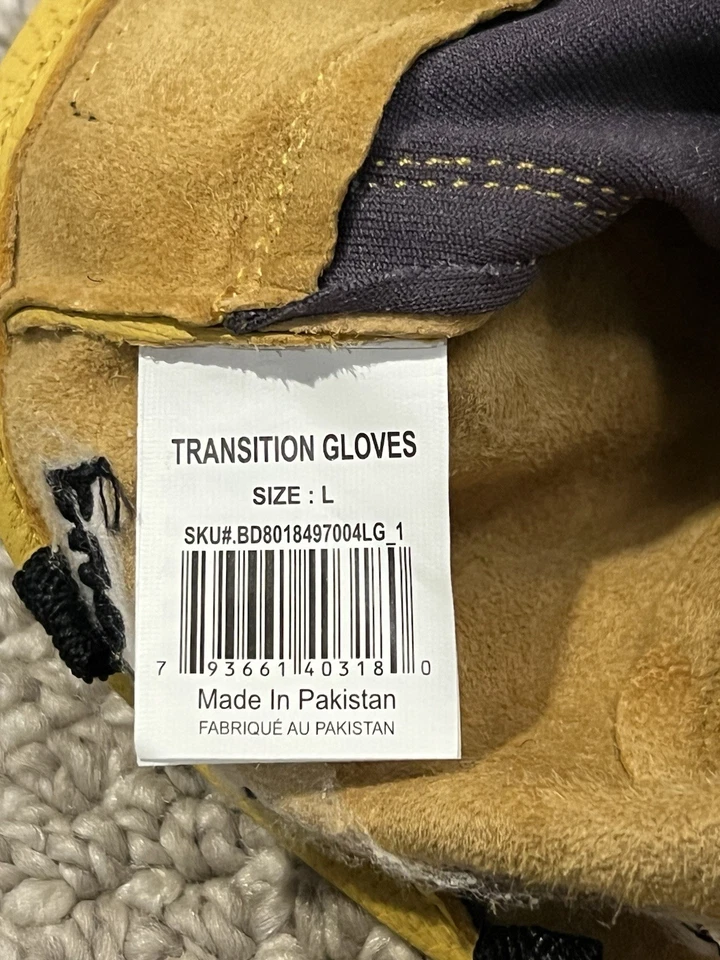 Guantes de transición Black Diamond para hombre talla grande nuevos nunca usados Foto 3 de 3