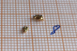 Alaska Gold Nuggets Gold Nuggets Naturgold aus Alaska 2 Stück