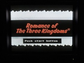 Romance Of The Three Kingdoms NES Nintendo Cart Collector Owned Plastic Case