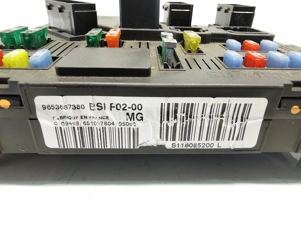 9653667380 CENTRALINA BSI / S118085200L / 2595588 PER CITROËN C3 I FC_, FN_ 1. - Immagine 3 di 4