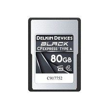 Delkin Devices 80GB Black CF Express Type A Memory Card, Up to 880MB/s Read ...