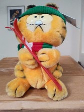 NEW OLD STOCK GARFIELD SKIER SKI PLUSH CAT VINTAGE 1981 - 1992 DAKIN NWT TOY