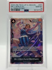 PSA 10 Mr.2.Bon.Kurei (Bentham) (Alternate Art) OP14-091