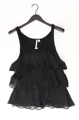   Lauren Conrad Trägertop Classic Top für Damen Gr. 38, M schwarz aus Rayon  