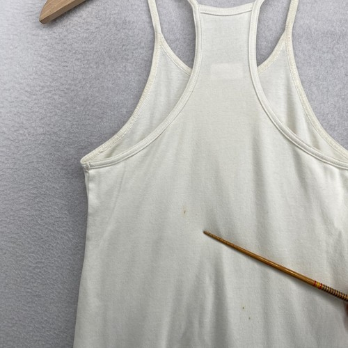 THE FISHER PROJECT EILEEN FISHER Tank Top S Baumwolle Racerback Neckholder Off White - Bild 11 von 13