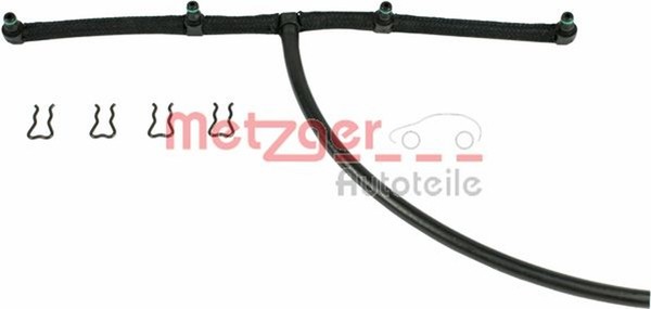 Schlauch Leckkraftstoff Metzger Autoteile 0840021 FüR Opel Saab Astra YS3F CC-image