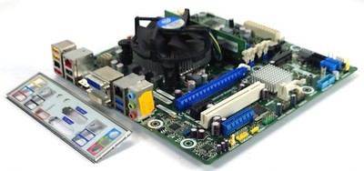 Intel DQ77MK Mainboard + Pentium G2030 3GHz 4GB Kühler Blende