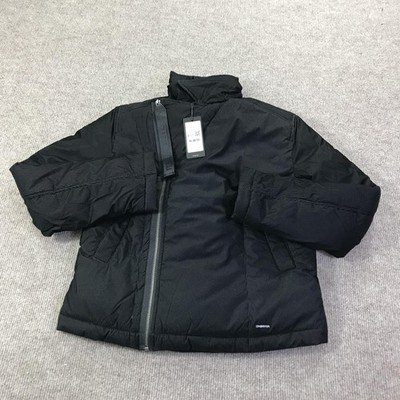 G-Star RAW Perfecto Puffer Jacket Womens XS Black Stripe Namic Lite Winter Coat