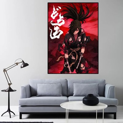 Anime Poster Dororo Leinwand Wandkunst Schlafzimmer Wohnzimmer Dekor