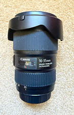 Canon EF 16-35mm f/4L IS USM IS Zoom Lens 77mm Filter, Canon EF Mount