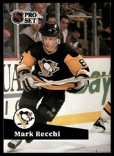 1991-92 Pro Set #184 Mark Recchi