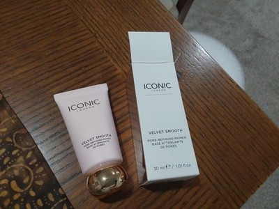 ICONIC LONDON Velvet Smooth Pore-Refining Primer *Full Size 30mL* Sealed NEW!