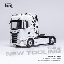 2020 Scania S-Series White 1/43rd IXO TR234 Tractor Truck