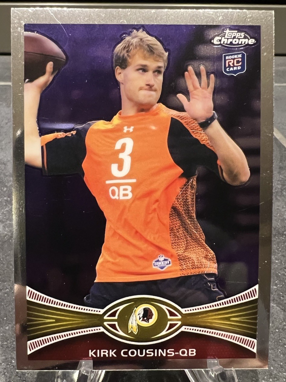 Kirk Cousins 2012 Topps Chrome - #146 (RC) Rookie Washington Redskins