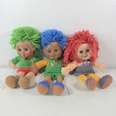 Tots TV - Tilly, Tom und kleine Puppen Konvolut X3 Stoffpuppe Produktionen Goldener Bär