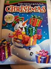 Christmas Edition Holiday Jumbo Coloring and Activity Book  Snowman