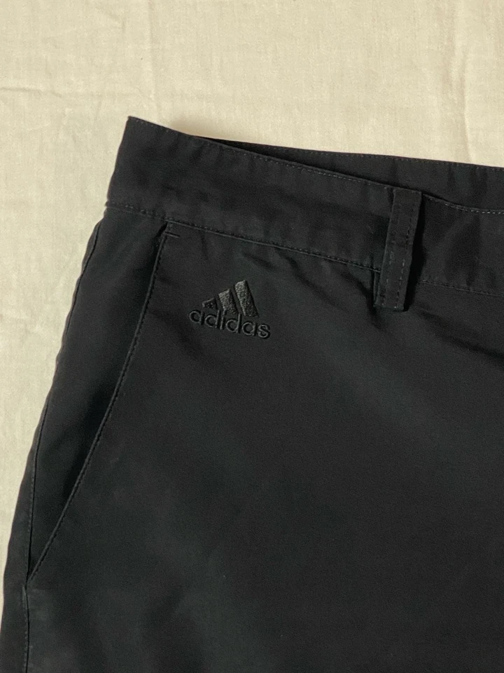 Adidas Climalite Performance Golf Shorts Men's Size 36 Black (1171) - Image 2 of 4