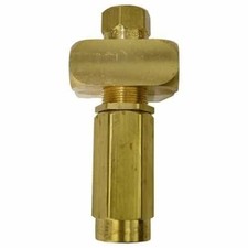 1 PC SMC 5551890 Brass Balanced 3/8in. Flow Thru Low Pressure Regulator - 2