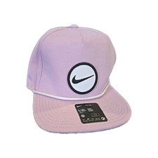 Nike Pro Structured Cap Hat Adult Unisex Pink Snapback Dri Fit Golf L/XL C-50 