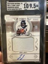 2020 Panini National Treasures - Crossover Rookie Patch Autographs #CRS-JJ Jerry