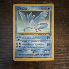 Wizards of the Coast Pokemon TCG Fossil Articuno 2/62 Holo Rare English 1999 on eBay