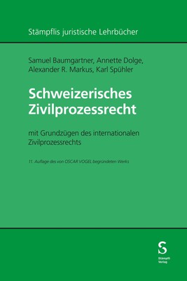 Samuel Baumgartner Schweizerisches Zivilprozessrecht