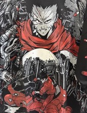AKIRA all-over pattern t-shirt extremely rare