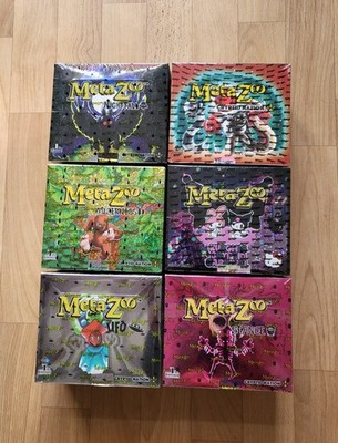 Bundle Booster Box Displays Sealed OVP - MetaZoo CCG