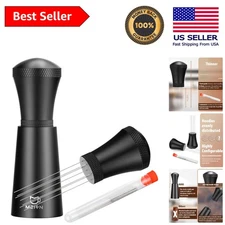 Professional Espresso Distribution Tool - 7 Needles + 7 Replacements Included