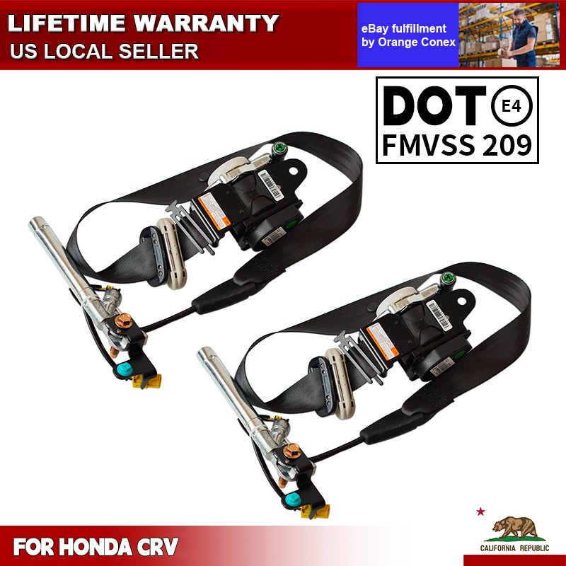 Front Left & Right Seat Belt Retractor Assembly For Honda CR-V 2017-2022 US