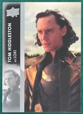 Tom Hiddleston as Loki - 2024 Upper Deck Marvel Studios #34 - MCU Trading Card
