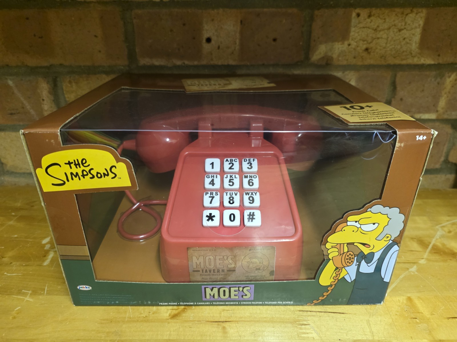 JAKKS Pacific - The Simpsons Moe's Tavern Prank Phone
